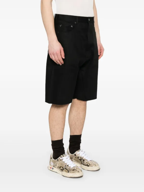 パンツ rick owensDRKSHDW 24aw geth cut shorts Rick Owens DRKSHDW Geth Cutoffs Shorts | Black | FARFETCH