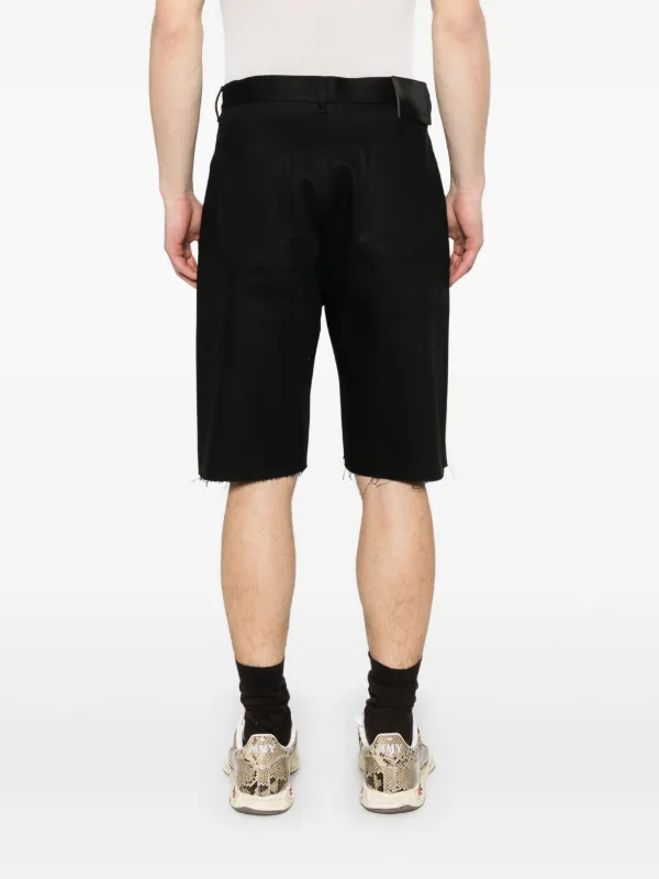 Rick Owens DRKSHDW Geth Cutoffs Shorts | Black | FARFETCH