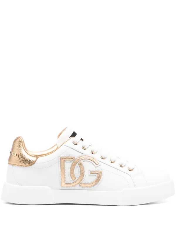 Dolce & Gabbana DG ロゴパッチ スニーカー | ホワイト