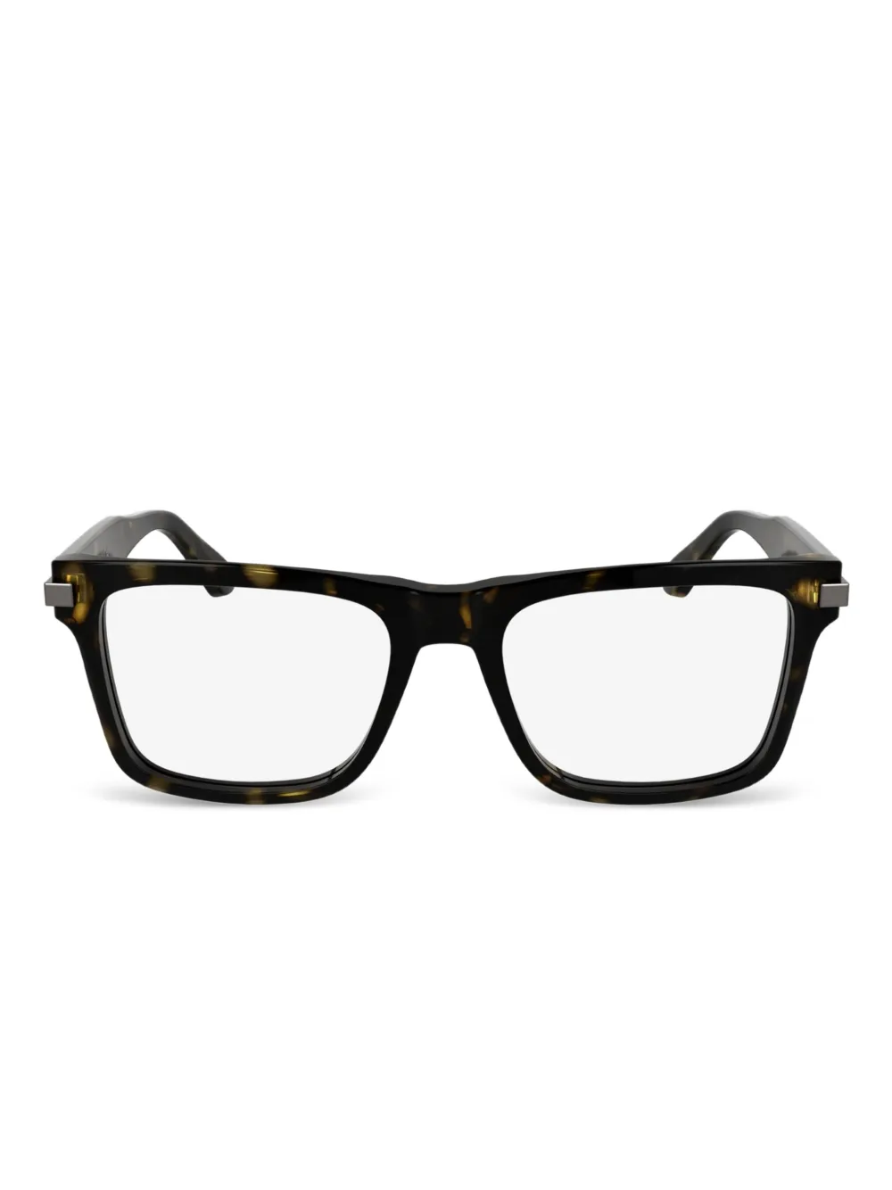 Calvin Klein square-frame glasses | Brown | Image 1