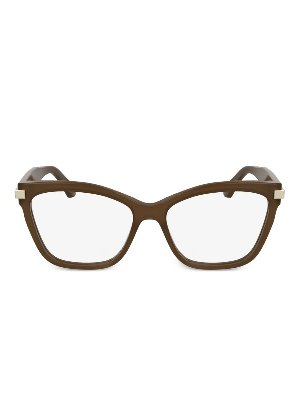 Calvin Klein lentes con armazón geométrica | rosado | Image 1