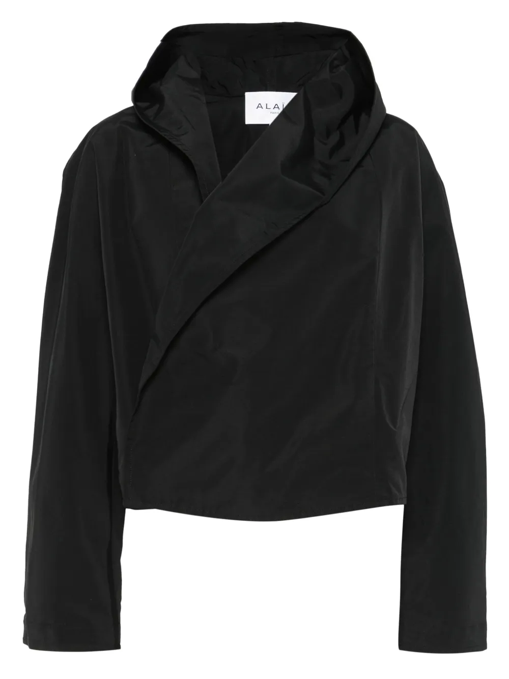 Alaïa chamarra con capucha | negro | Image 1
