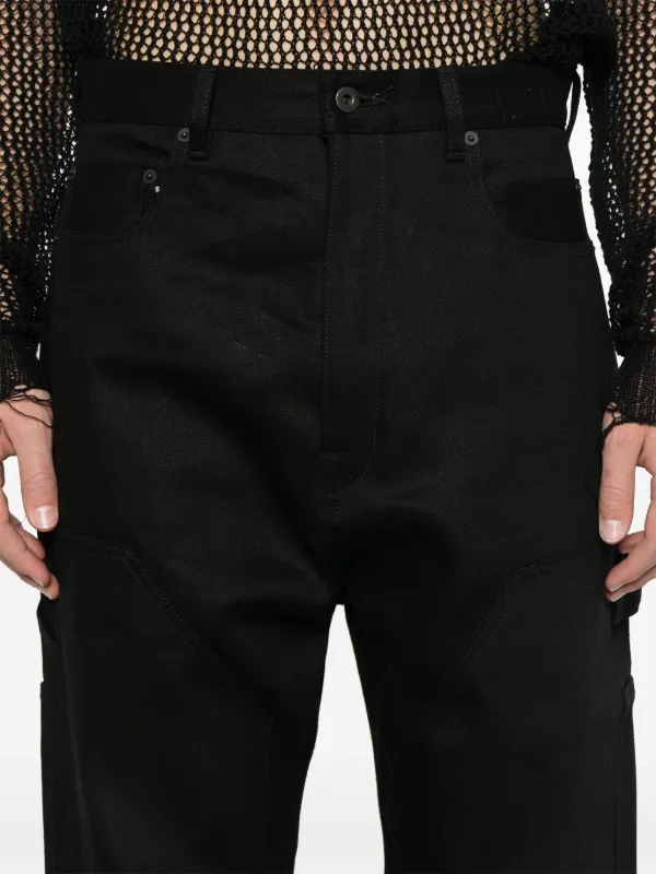 Rick Owens DRKSHDW Geth Jeans - Made In Japan 16oz Black