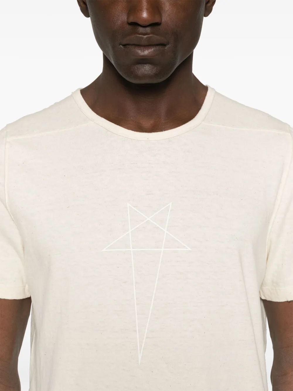 Rick Owens DRKSHDW Level t-shirt Beige