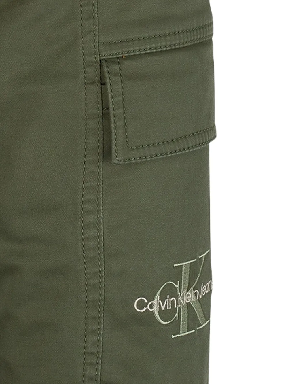 Calvin Klein Kids Calça cargo com logo bordado | Calça casual | Image 2