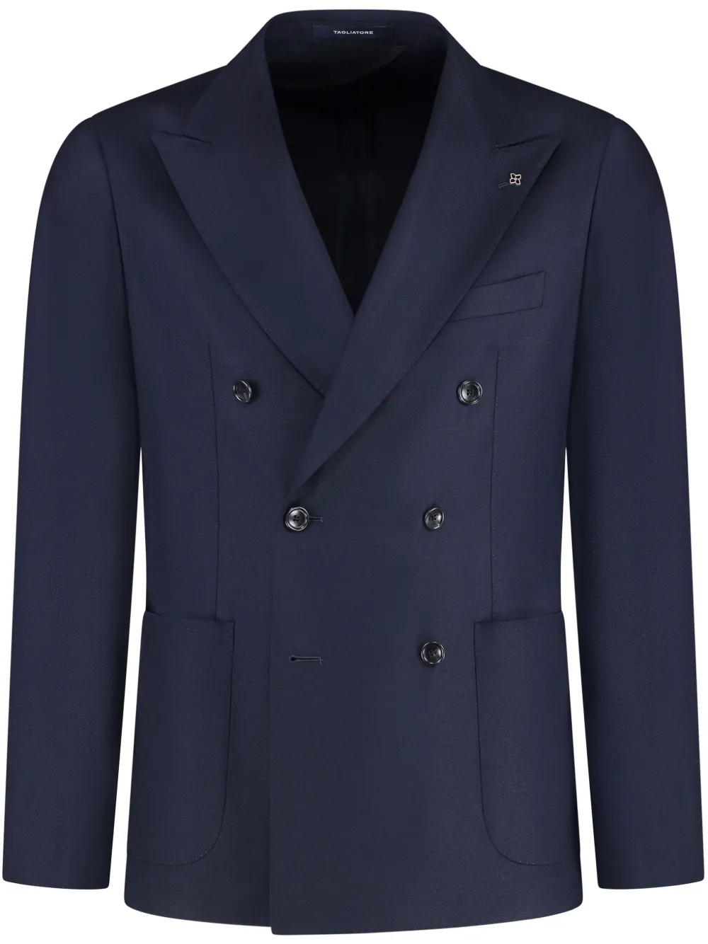 virgin wool-blend blazer