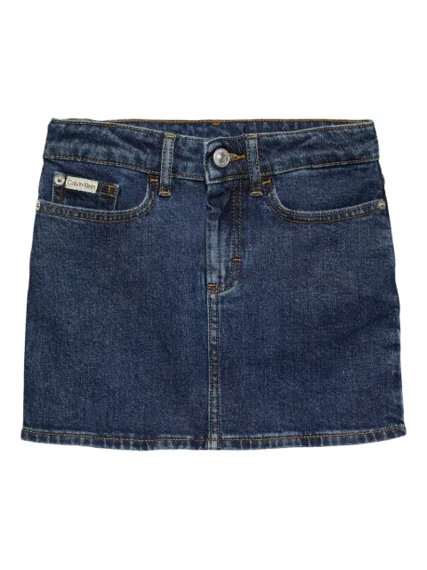 Calvin Klein Kids denim miniskirt