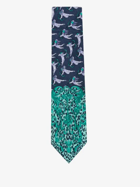 Versace Pre-Owned corbata de seda 1990
