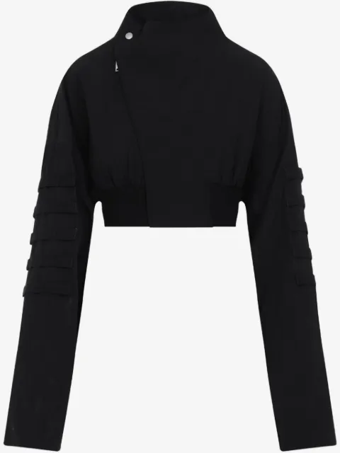 Rick Owens zipped cropped jacket