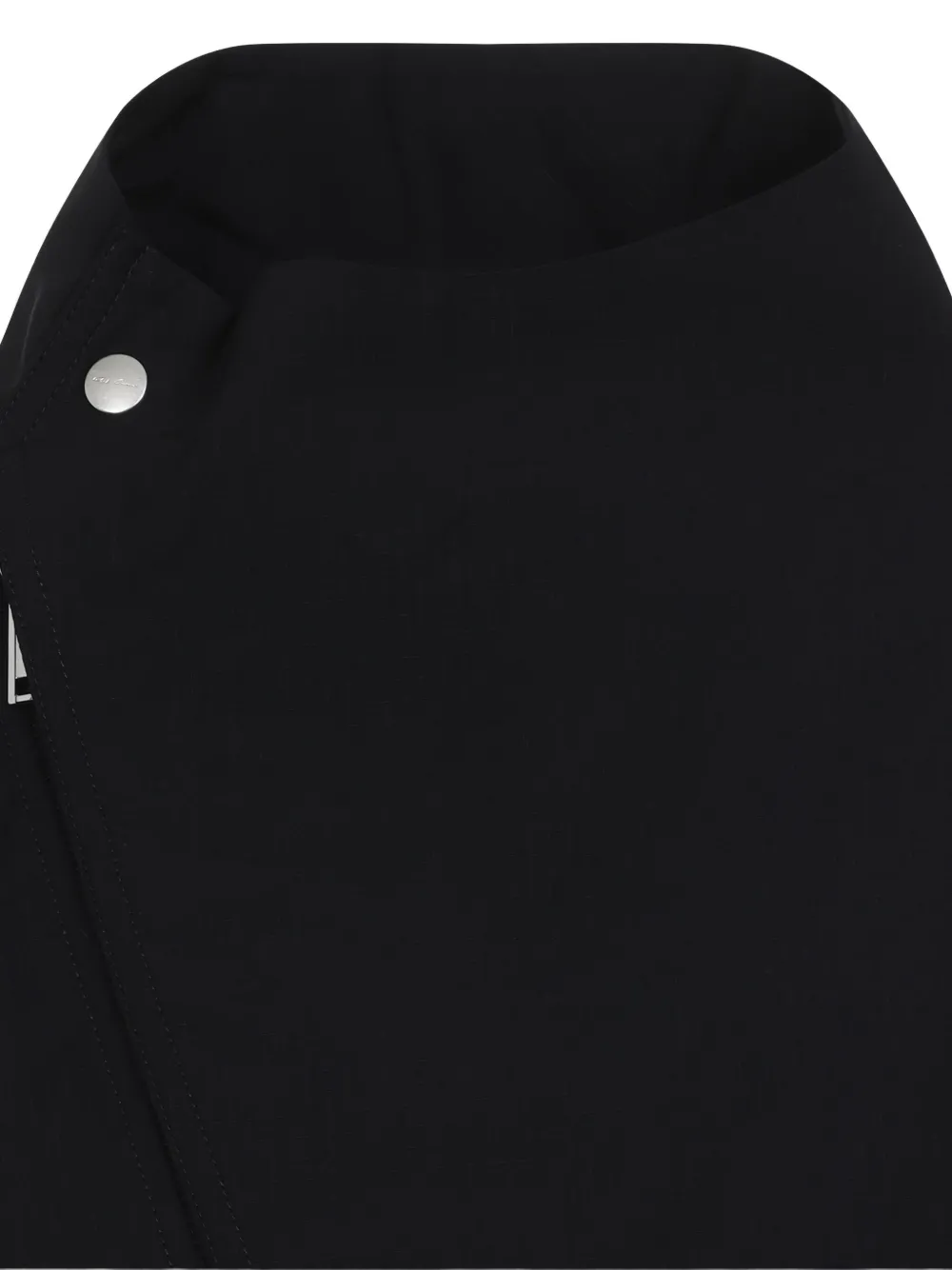RICK OWENS ZIPPED CROPPED JACKET