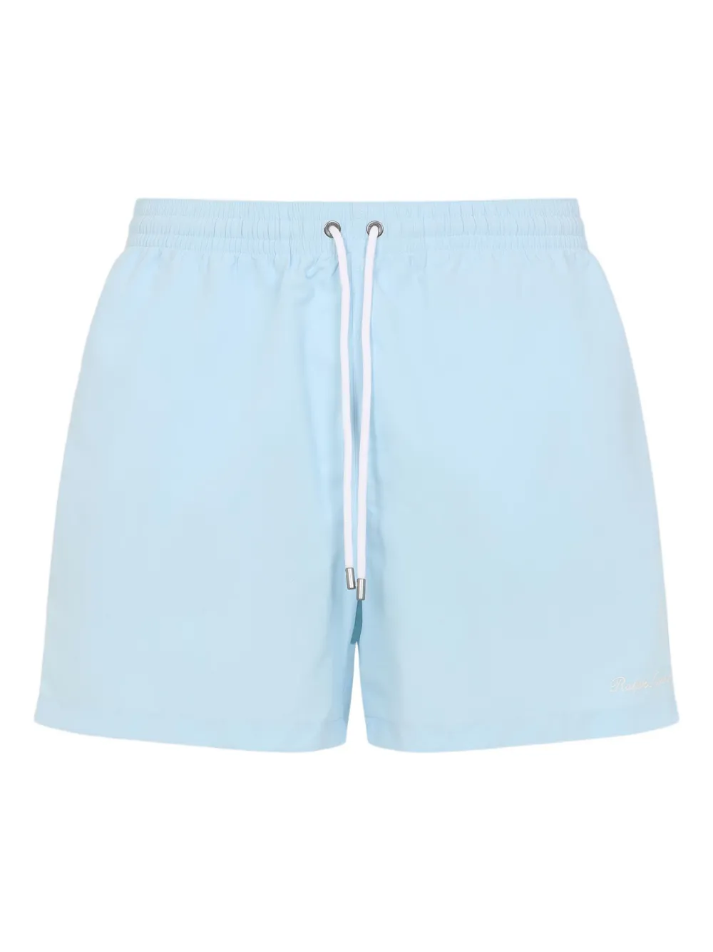 drawstring swim shorts