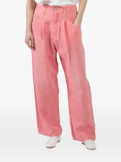 R13 pleated trousers