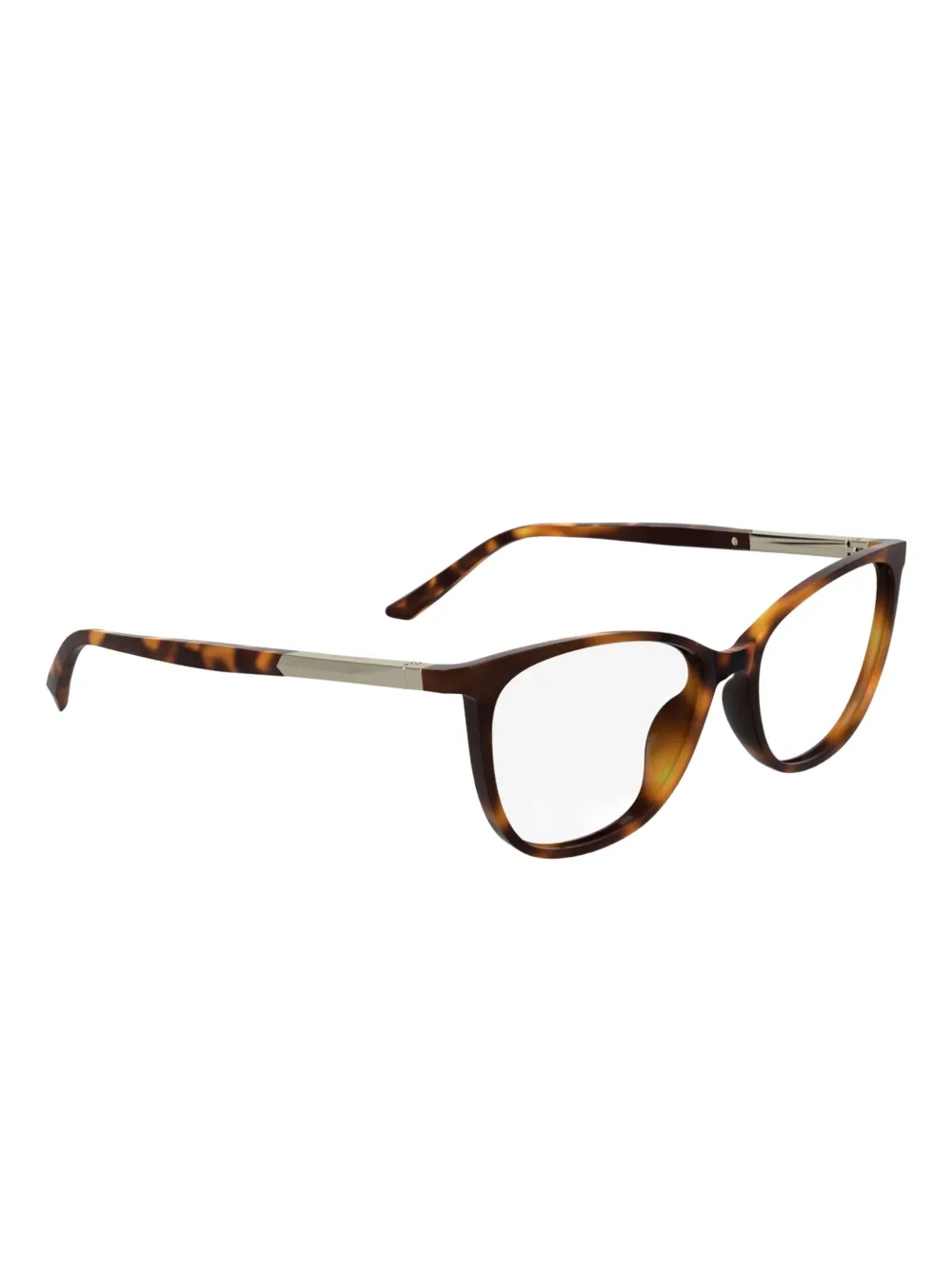 Calvin Klein tortoiseshell-effect cat-eye glasses | Image 2