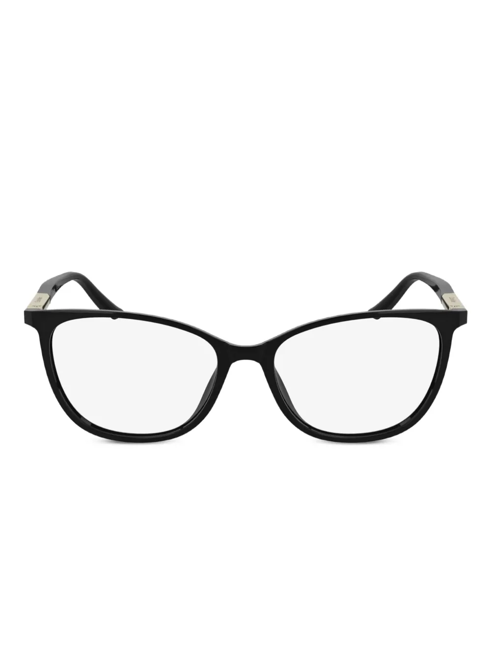 Calvin Klein lunettes de vue à monture papillon | noir | Image 1