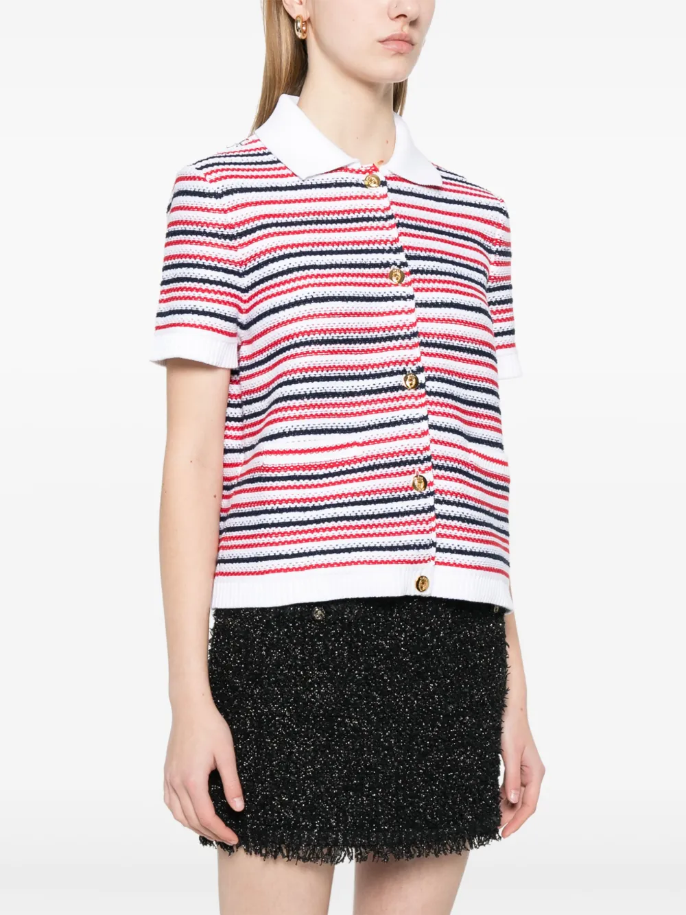 Gucci Gestreept blouse Wit