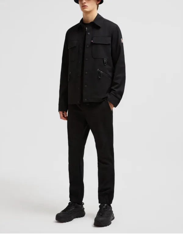 MONCLER シャツジャケット Moncler Grenoble シャツジャケット | ブラック | FARFETCH JP