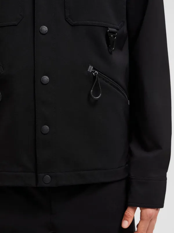 Moncler Grenoble シャツジャケット | ブラック | FARFETCH JP