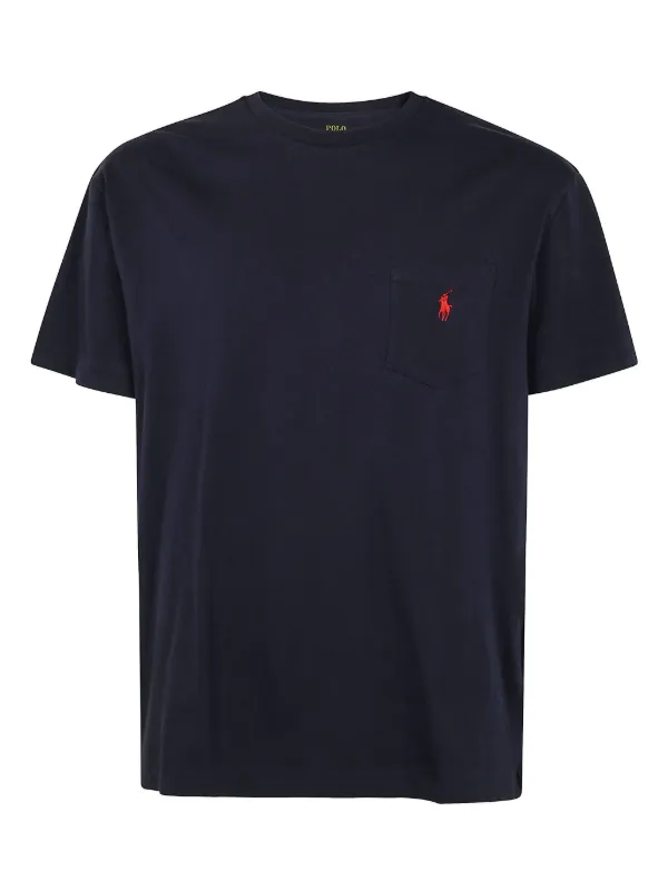 Polo Ralph Lauren pocket-detail T-shirt Blue FARFETCH PH