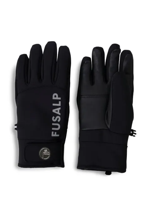 Fusalp guantes con logo estampado