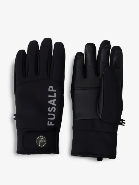 Fusalp logo-print gloves