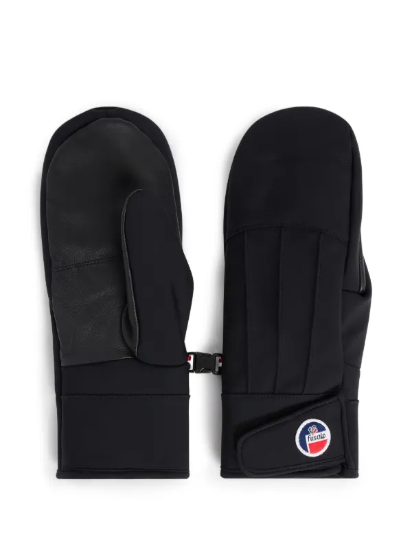 Fusalp Logo-patch Gloves in Black