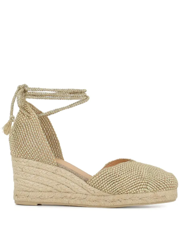 Castaner Espadrilles Au Castañer 80mm Round-toe Espadrilles