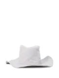 Yohji Yamamoto rolled-brim hat - White