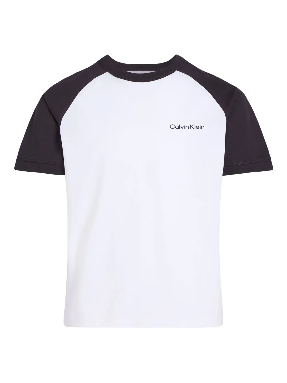 Calvin Klein Kids T-shirt met raglan mouwen Wit