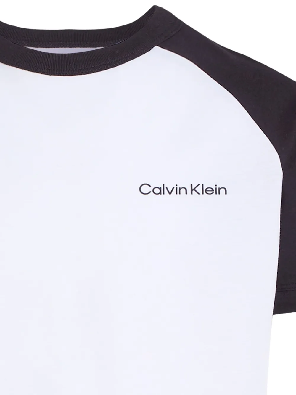 Calvin Klein Kids T-shirt met raglan mouwen Wit