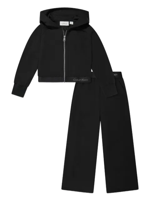 Calvin Klein Kids traje deportivo con logo estampado