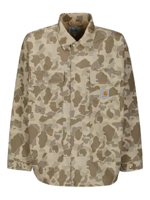 た*む様 CARHARTT WIP Flaming Ducks ジャケット Carhartt WIP Flaming Ducks ジャケット | グリーン | FARFETCH JP
