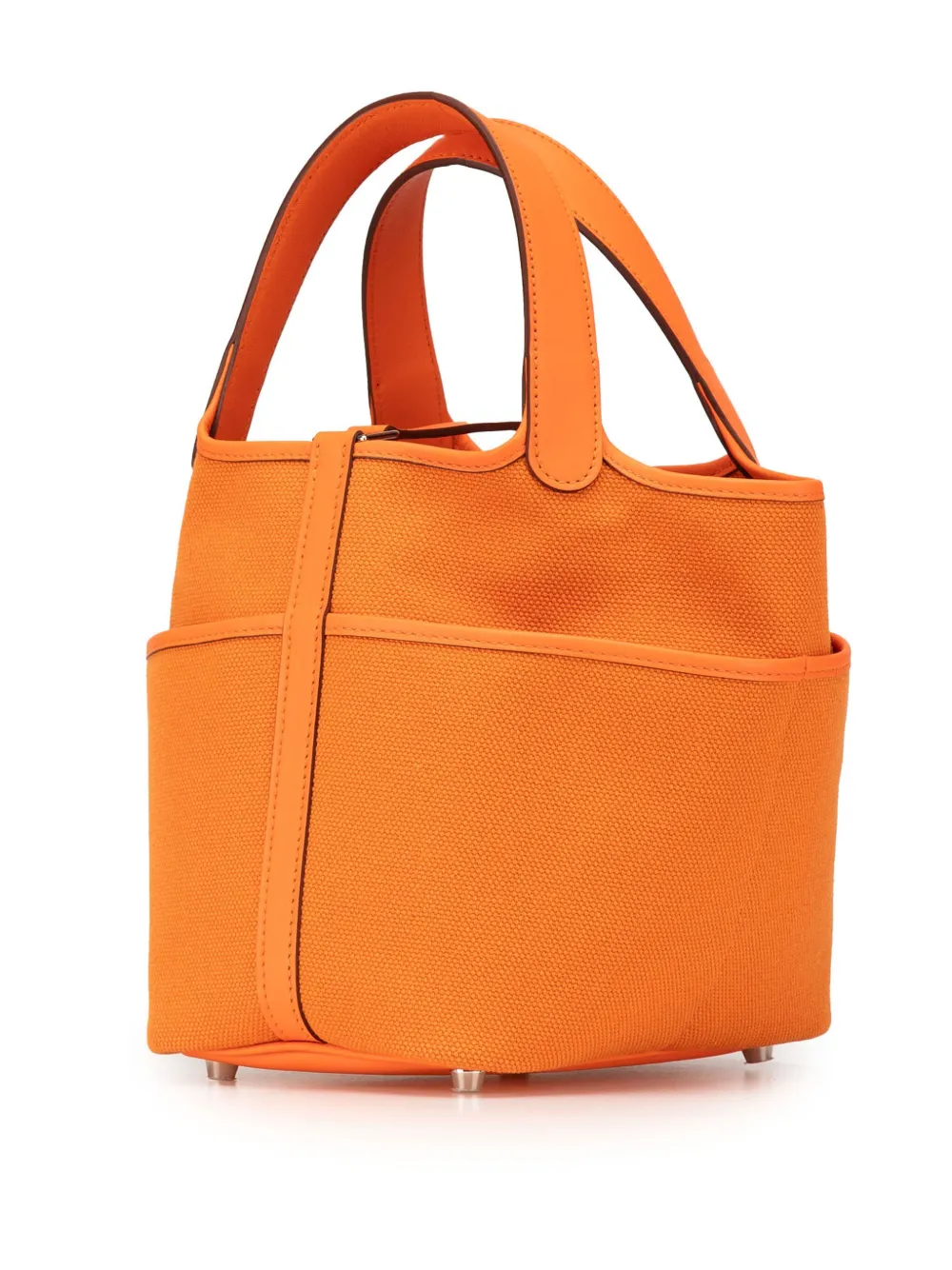 Hermès Pre-Owned 2023 Toile Goeland and Swift Cargo Picotin Lock 18 handbag | Bags | Image 2