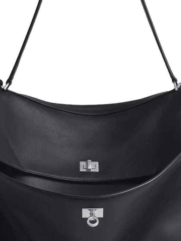 Balenciaga Rodeo top-handle Clasp Tote Bag | Black | FARFETCH CA