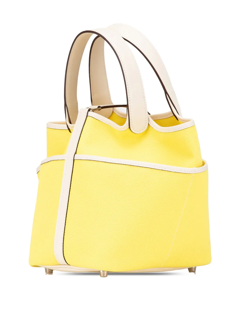 Hermès Pre-Owned 2022 Toile Goeland and Swift Cargo Picotin Lock 18 handbag | Bags | Image 2