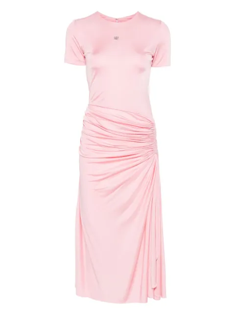 Givenchy vestido midi con diseño drapeado