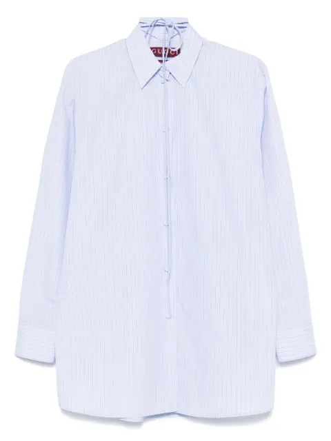 Gucci striped cotton shirt