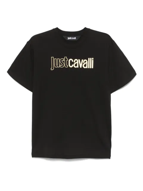 Just Cavalli logo-print T-shirt
