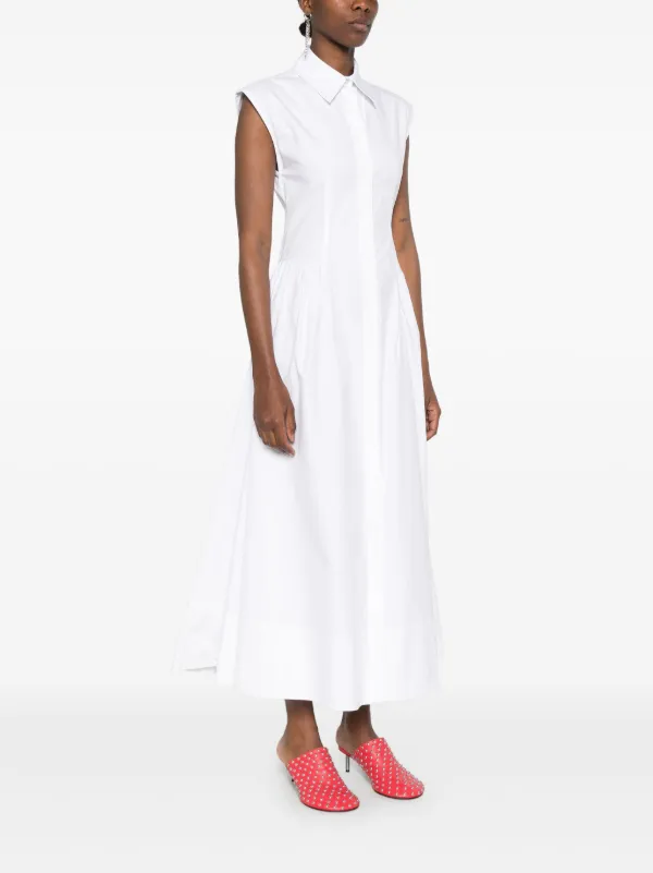【関税&送料込】SportMax Dresses White Sportmax Fabiana Maxi Dress | White | FARFETCH