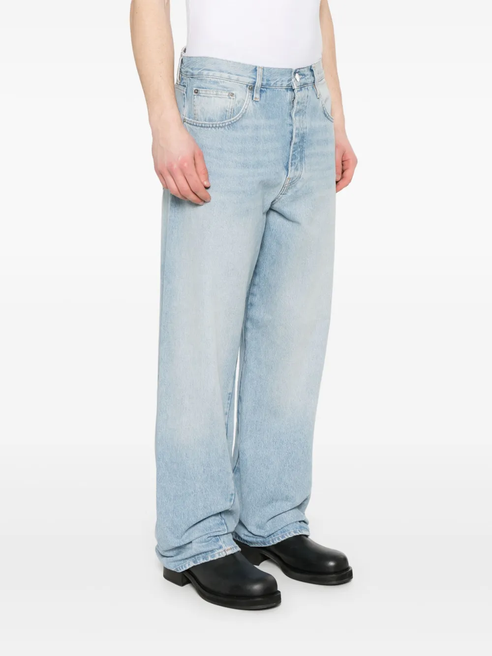 Sunflower Jeans met wijde pijpen Blauw