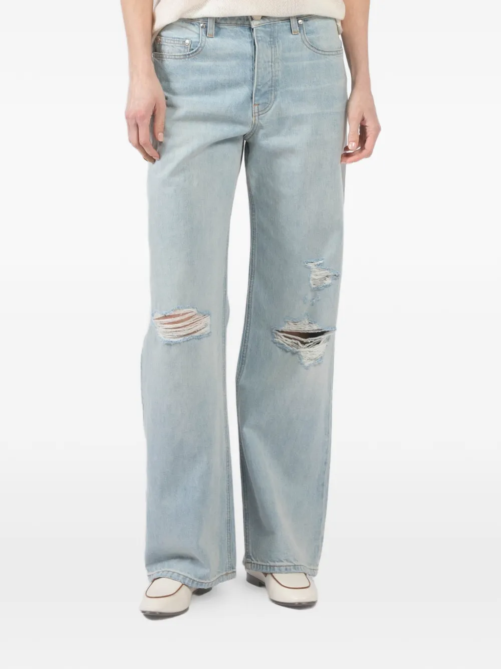 SABLYN Sammy ripped jeans - Blau