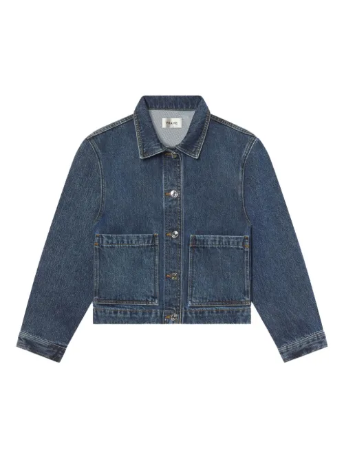 FRAME veste en jean - Bleu - FRAME - Modalova