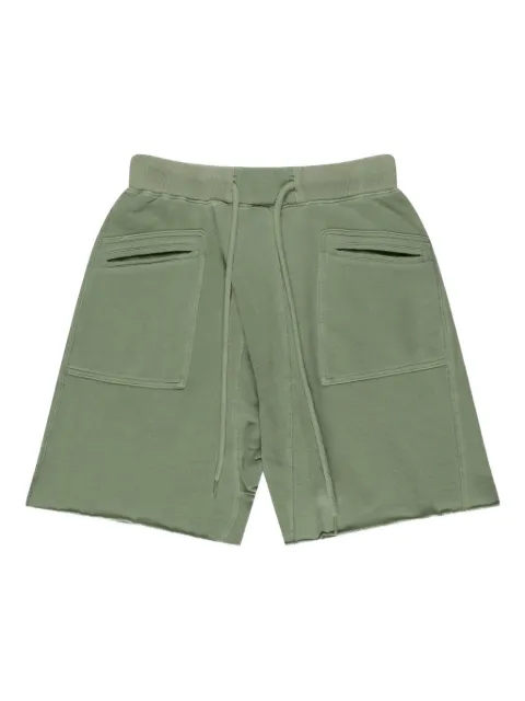 R13 drawstring-waistband shorts