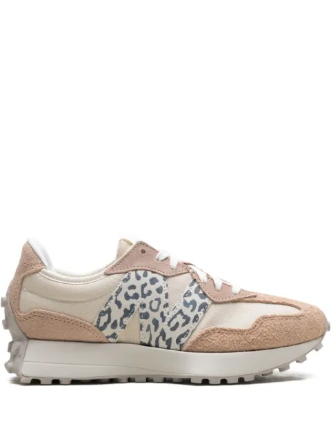 New Balance 327 "Flat Taupe Linen Leopard" sneakers
