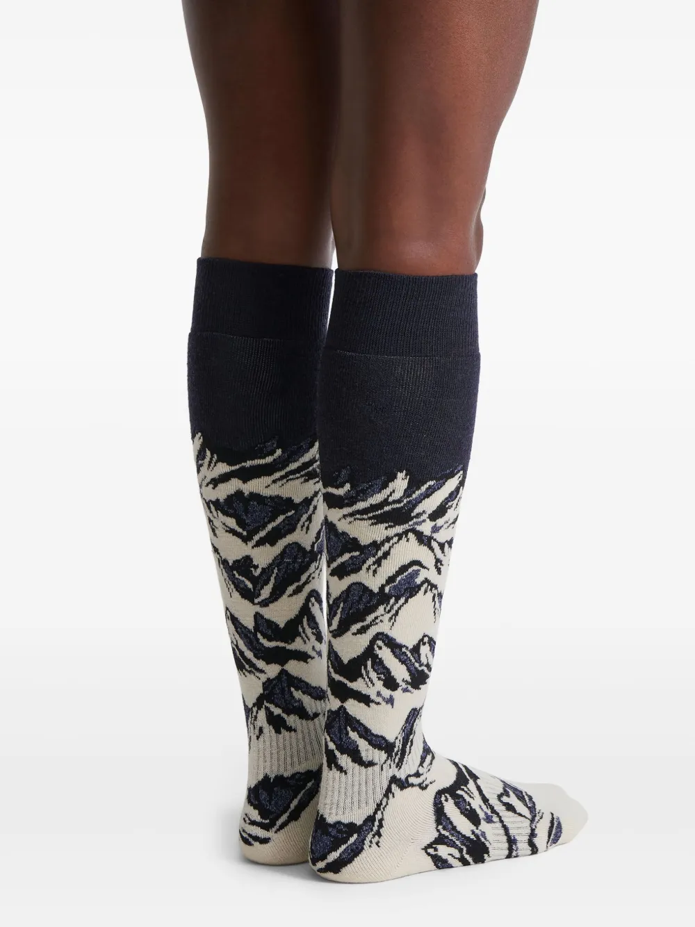 Fusalp Mount Ski Socks In Blue