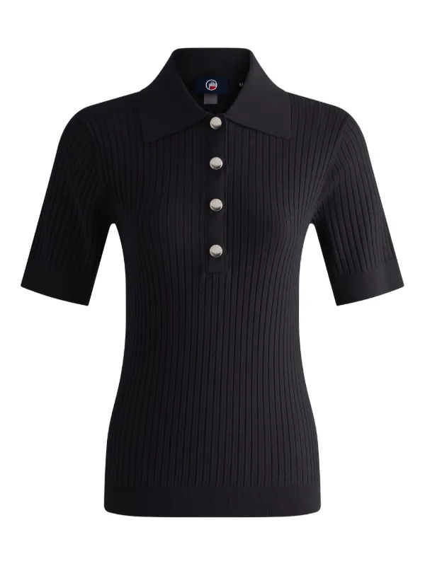 Fusalp Vera Polo Top in Black