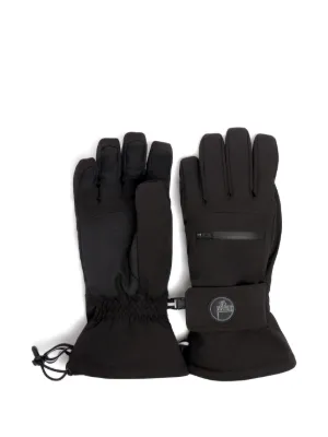 Moncler ロゴパッチ グローブ | ブラック | FARFETCH JP