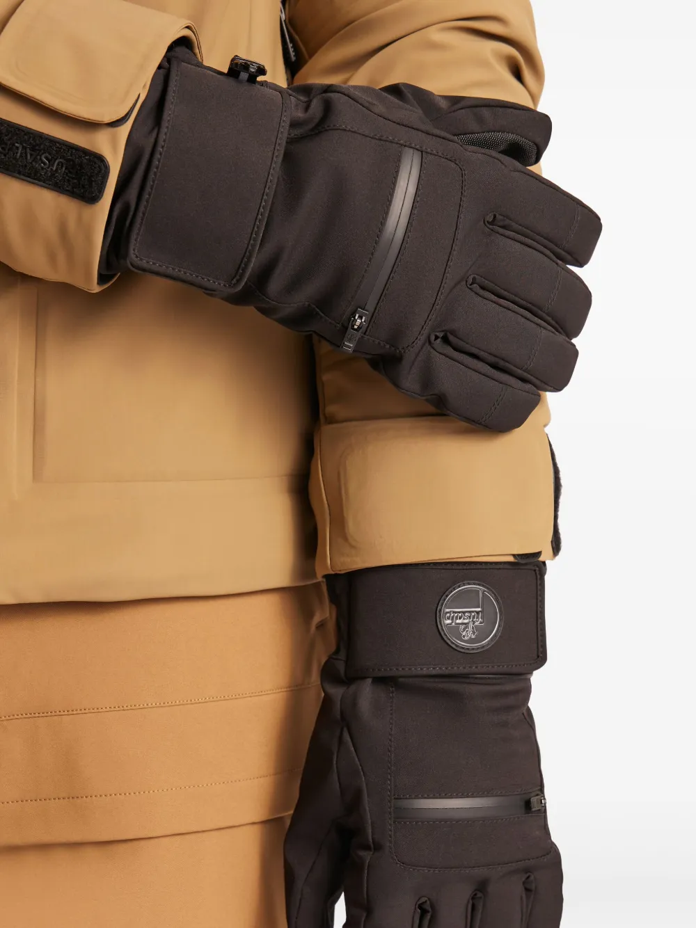Fusalp Peak Ski Gloves In Black
