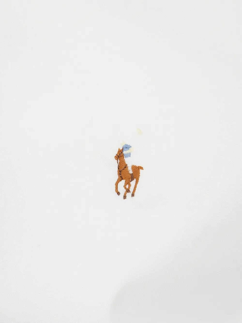 Shop Polo Ralph Lauren Button-down Shirt In White