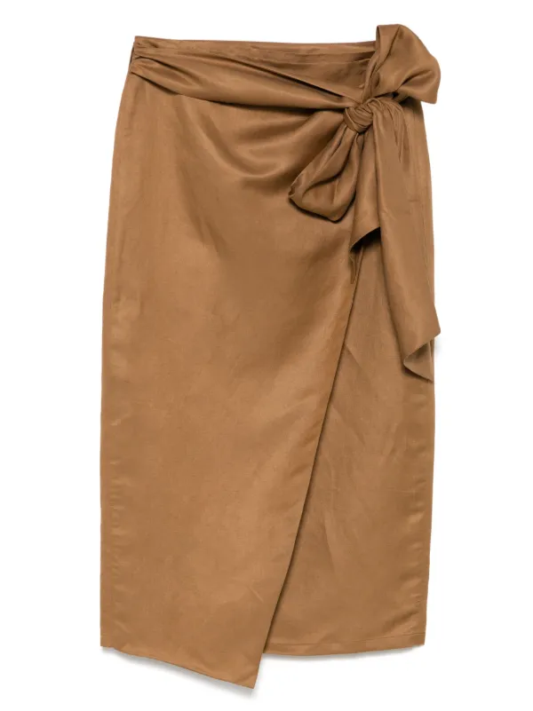 MxaMara 黒バッグに合う Women Skirts TEQUILACO Brown 関送込 Black a line skirts | Max Mara