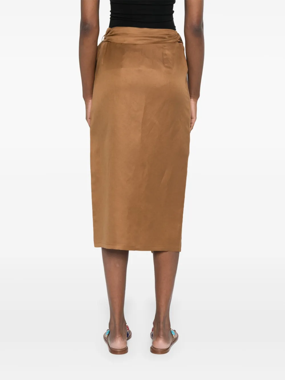Max Mara Tequila midi-rok Bruin